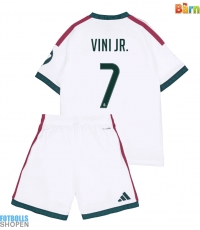 Billiga Real Madrid Vinicius Junior #7 Hemmatröja Barn 2026-27 Kortärmad (+ Korta byxor)